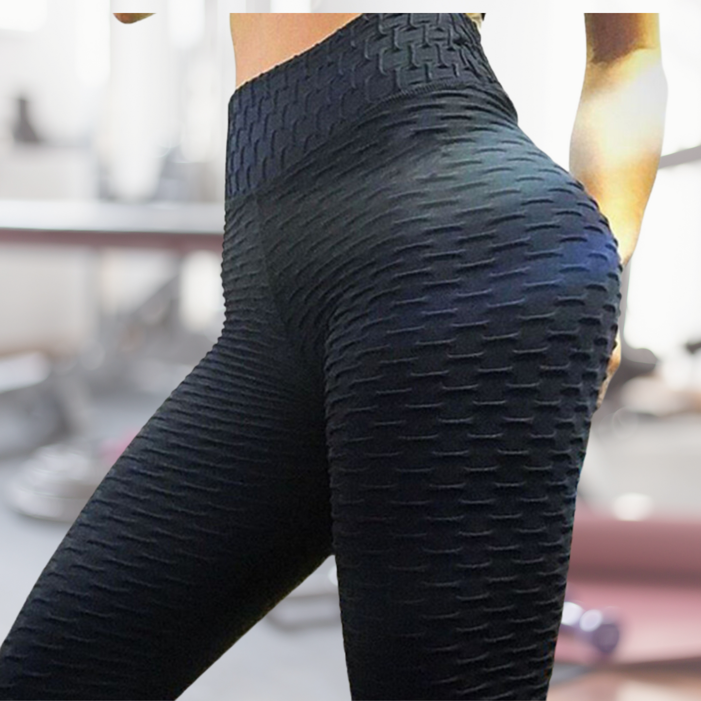 Sculpting High-Waist Scrunch Leggings | Seamless Anti-Cellulite & Lift Design