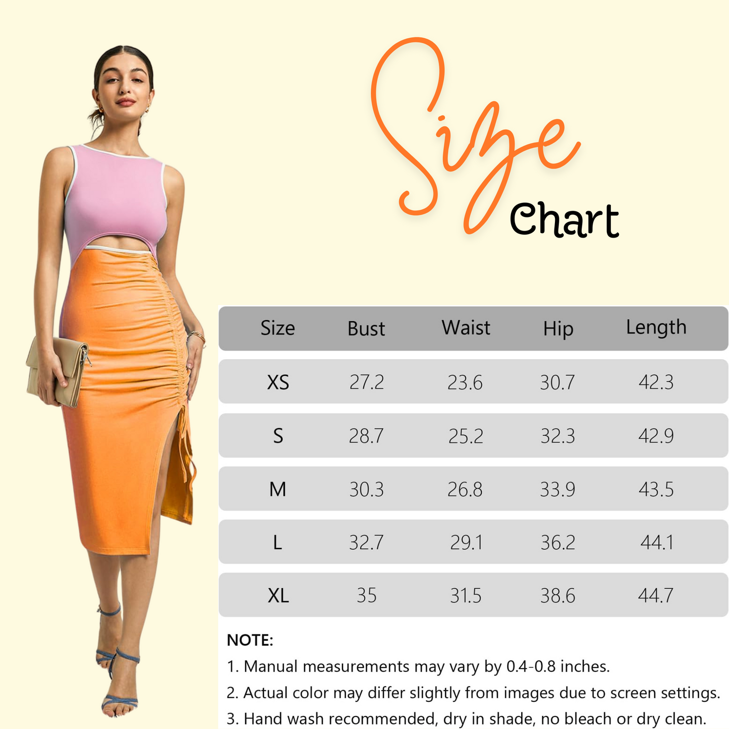 Pink queen women's cutout crew neck sleeveless tank slit ribbed bodycon midi dresses