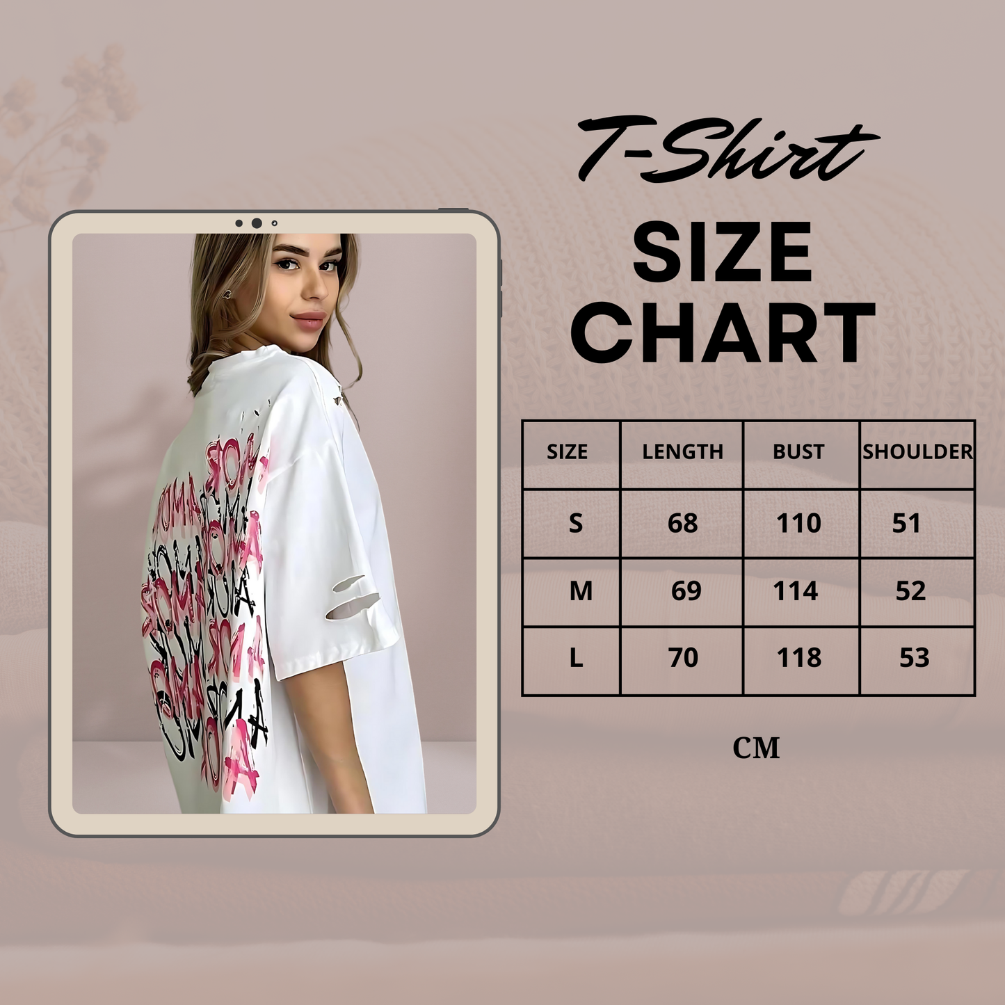 2024 Summer Oversized Casual Letter Print T-Shirt for Women - Fashion Streetwear Short Sleeve O-Neck Top